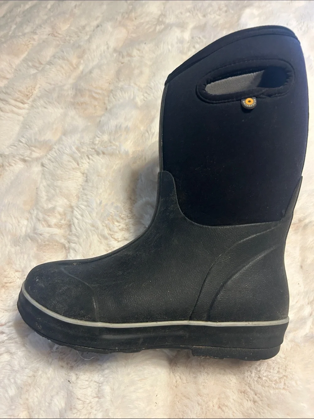 Bogs Classic II Solid Black Waterproof Boots